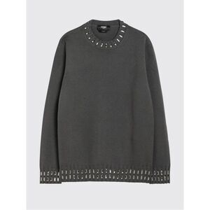 Fendi Sweater Men Grey